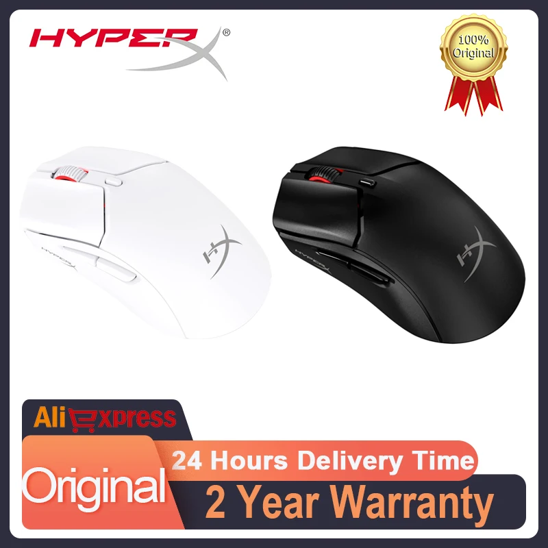 

Mini Mouse HyperX Pulsefire Haste 2 Mini Wireless Gaming Mouse For PC Compact Lightweight Bluetooth 2.4GHz 100 hrs battery life
