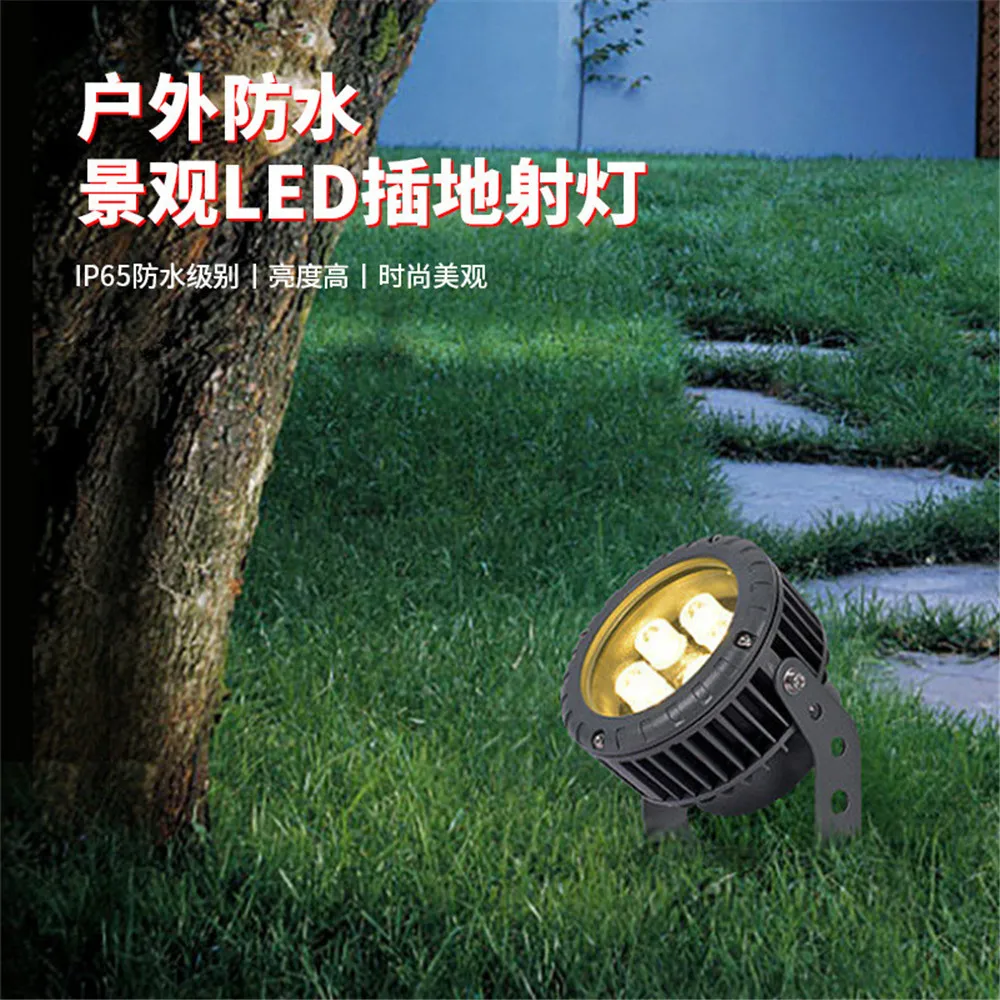 1pcs 6W 10W 18W 20W 30W 36W Tree Spotlight Park Garden Outdoor Landscape COB LED Lawn Lamp Waterproof IP65 Flood Light AC85-265V