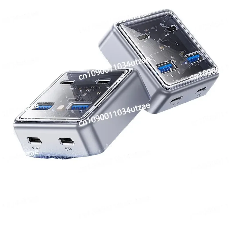 Type-C Docking Station USB3.2Gen2 Splitter 10Gbps High-speed Hub 4-port Hub Expansion One To Four