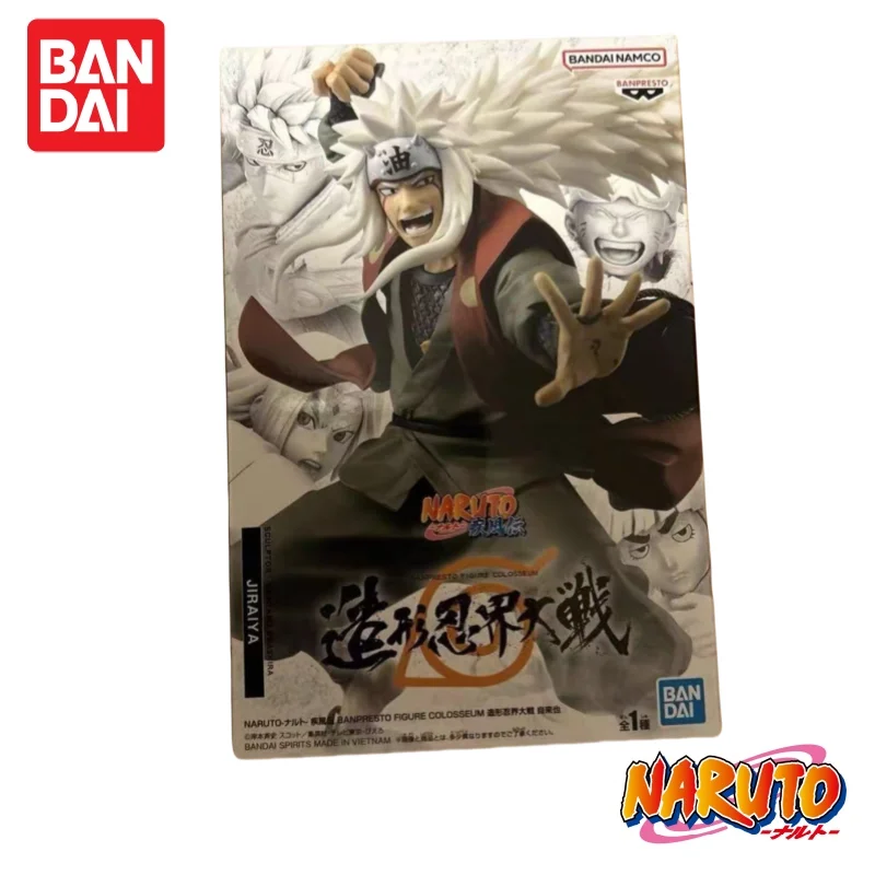 متوفر في المخزون شخصيات أنيمي بانداي بانبريستو الأصلية ناروتو Bfc التصميم حرب النينجا Jiraiya جوائز طقم جراج نموذج هدايا العيد