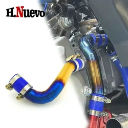 Motorcycle Accessories Engine Exhaust Pipe Air Filter Connector Tube Modify Intake Pipe For YAMAHA XMAX 300 XMAX300 2013-2026