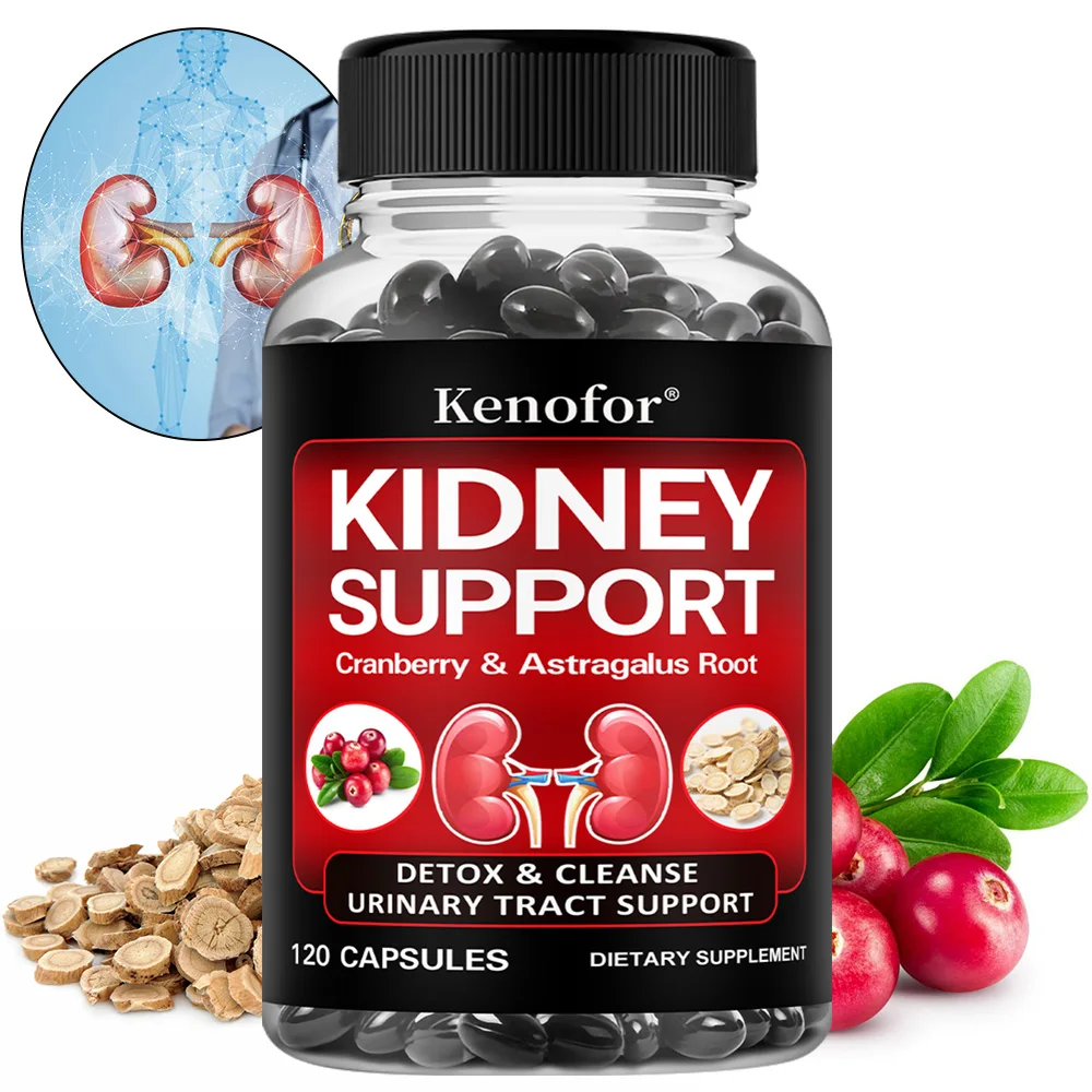 Cranberry Capsules -Regulates Intestinal Flora,Promotes Digestion and Absorption,Supports Kidney and Urinary System Health