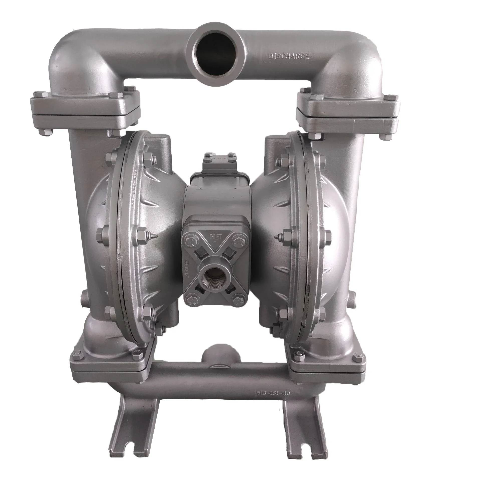 

Stainless Steel S15B1SGTABS100 Double Pneumatic Diaphragm Pump with PTFE Diaphragm for r