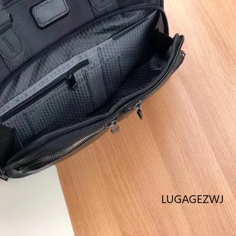 جديد الباليستية النايلون حقيبة كمبيوتر محمول للأعمال الرجال حقيبة كتف حقيبة عالية الجودة البساطة حقائب مقاومة للماء