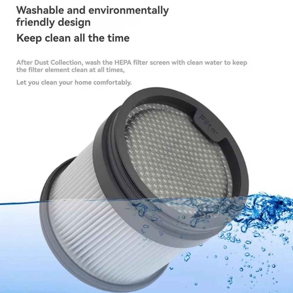 6 pçs filtro e filtro de algodão para dreame z10/z20 estação varrendo robô acessórios robô mais limpo peças replacementm14k