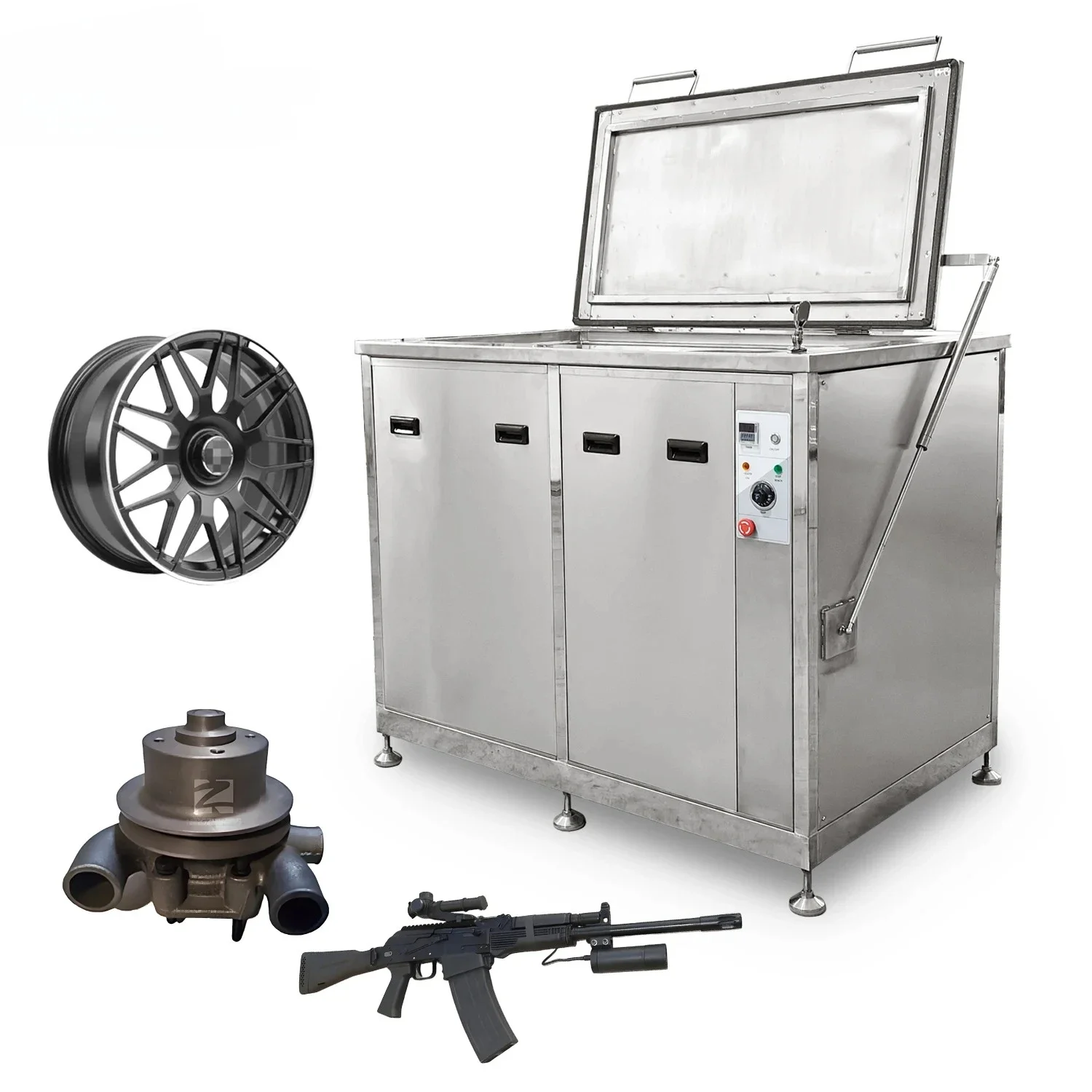 Industrial Ultrasonic Cleaner 61L 2000L Industry Engine Block Carbon Cylinder Head DPF Filter Cleaning Machine
