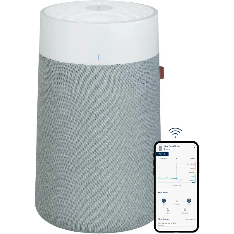 

Air Purifiers for Small Rooms, Bedroom, Cleans 1,052 sqft in one hour, HEPASilent Air Cleaner for Home, Baby, Nursery, P