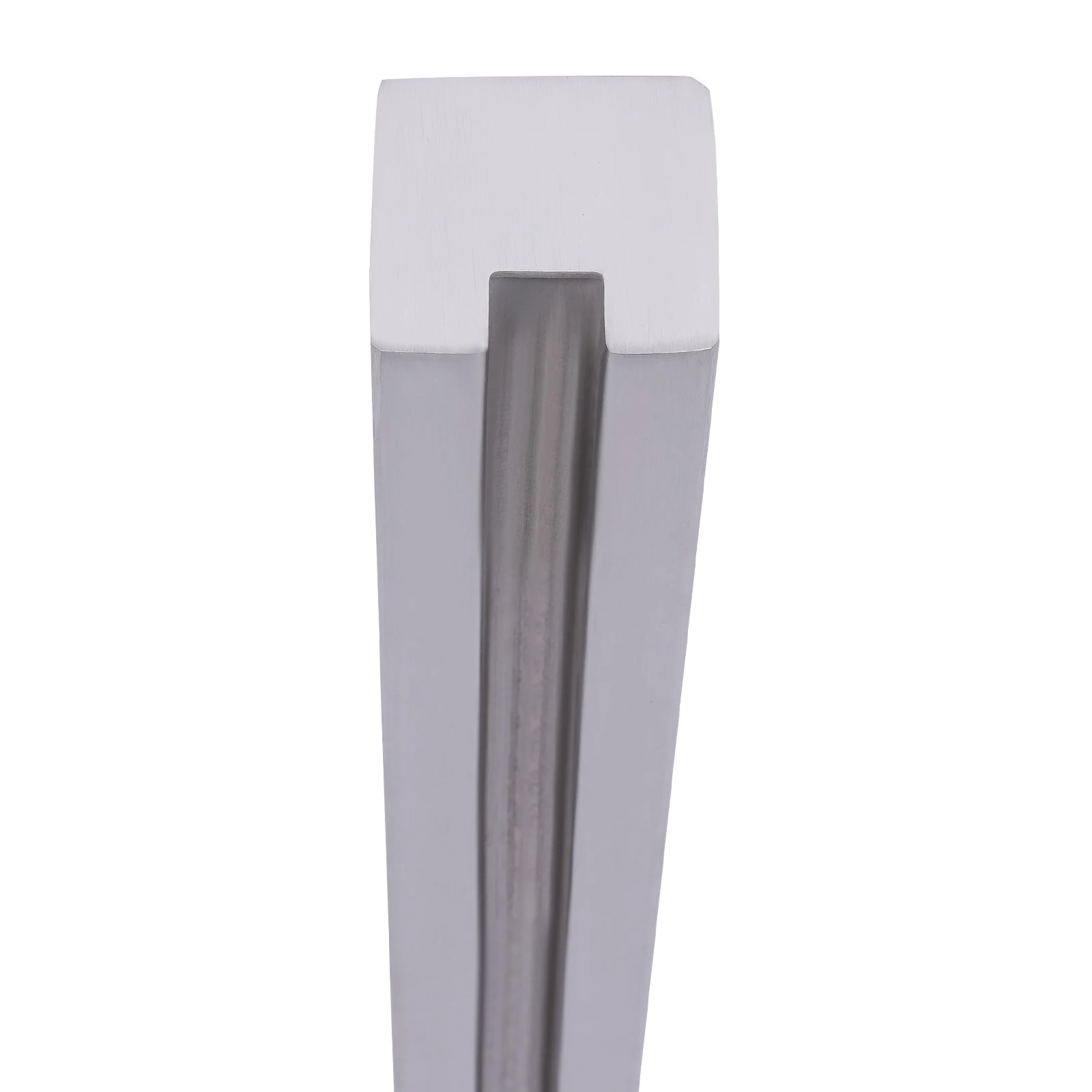 Glass Railing Post, 304 SS Balustrade for Balustrade Balcony Deck Stairs, Cannot Add Handrail Version(35.8”/91cm, End Post)