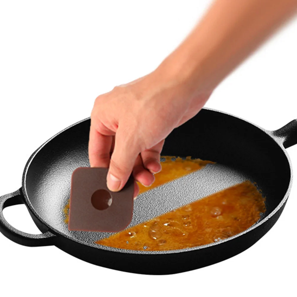 3 Pcs Kitchen Cleaning Scrapers Non Skid Pot Scraper for Cookware Made of Premium Material Kitchen Accessories for Daily