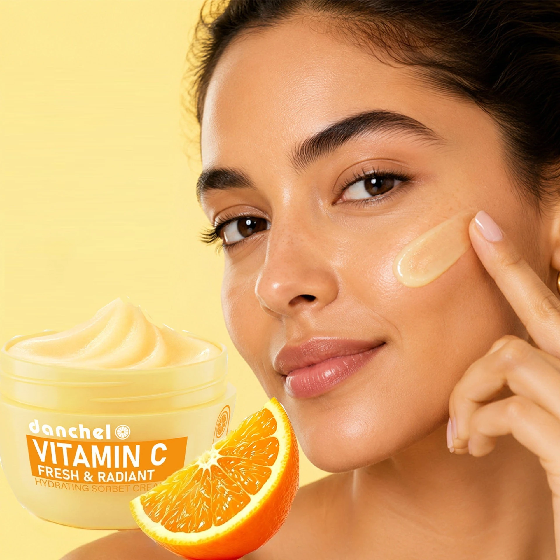 Vitamin C Matte Refreshing Non-sticky Gentle Multi-effect Moisturizing Hydrating Brightening Oil Control Essence Cream Skincare