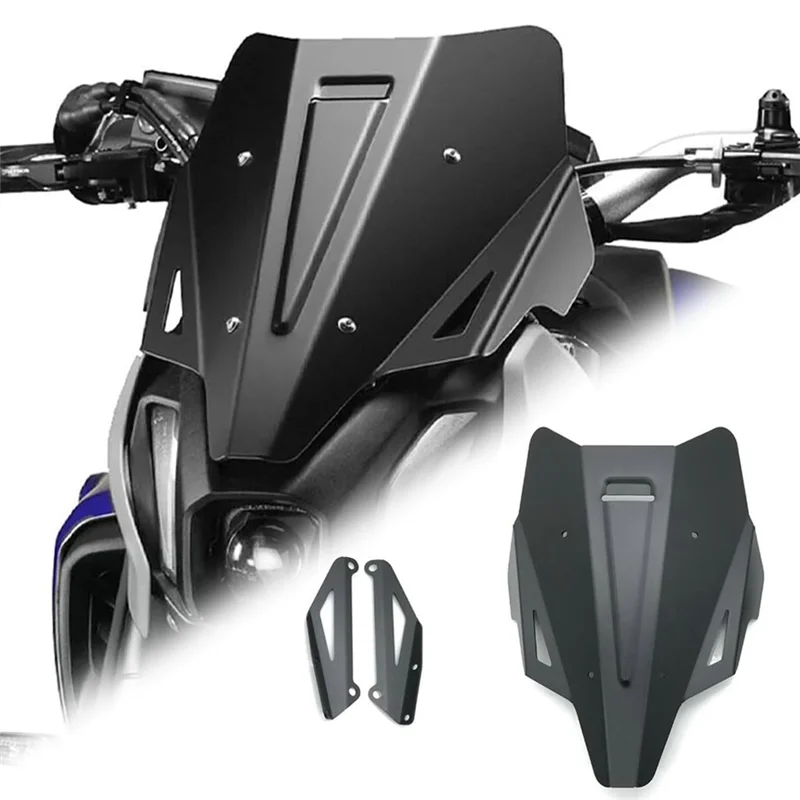 

Motorcycle Front Windshield Windscreen For Yamaha MT07 MT-07 FZ07 2021-2024 Motorcycle Accessories