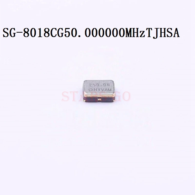 10PCS/100PCS 2520 50MHz 2520 4P SMD 1.8~3.3V 50ppm ST -40~+105℃ SG-8018CG 50.000000MHz TJHSA Pre-programmed Oscillators