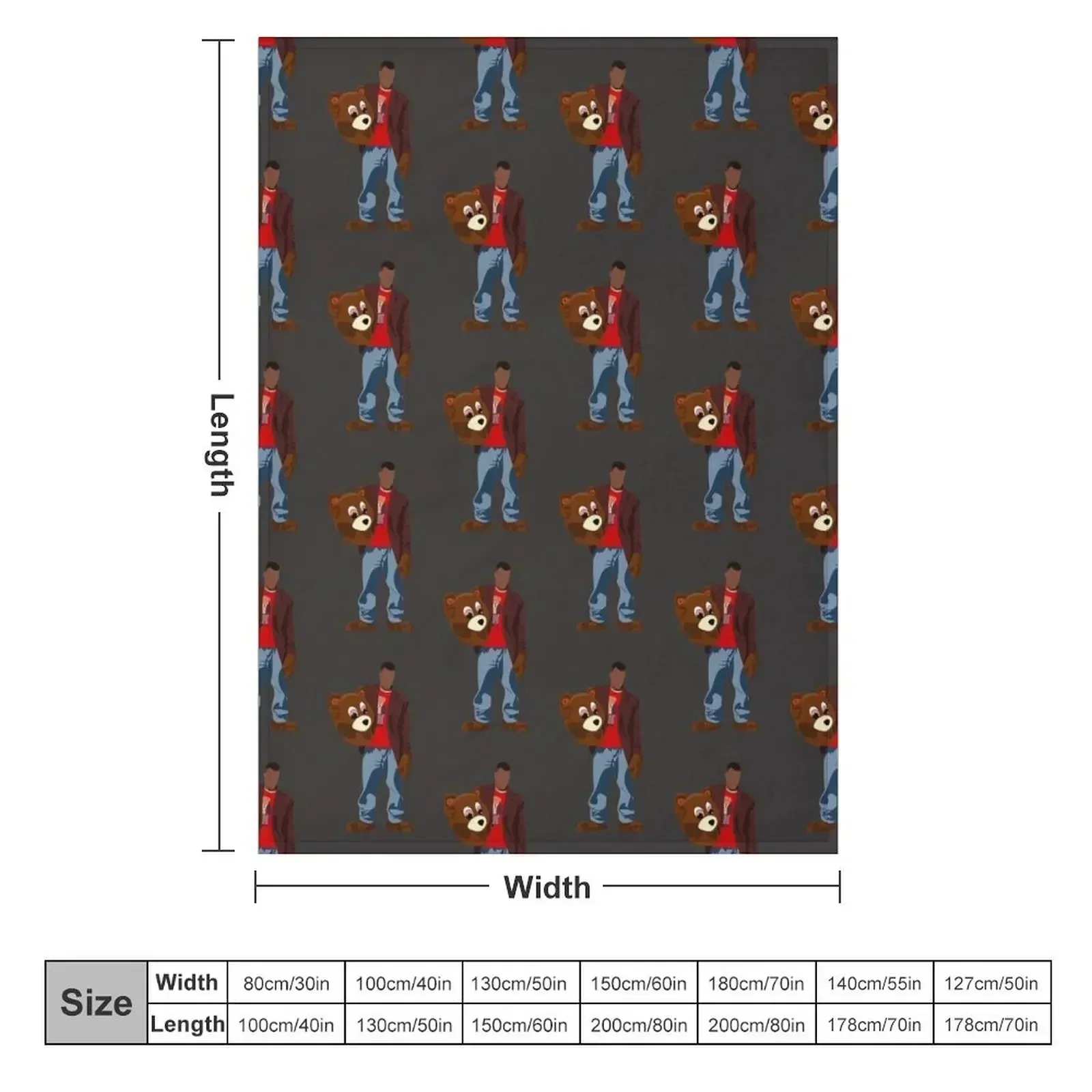 Kanye Throw Blanket Soft Plaid Blankets Sofas Of Decoration Soft Plush Plaid Thermals For Travel Blankets