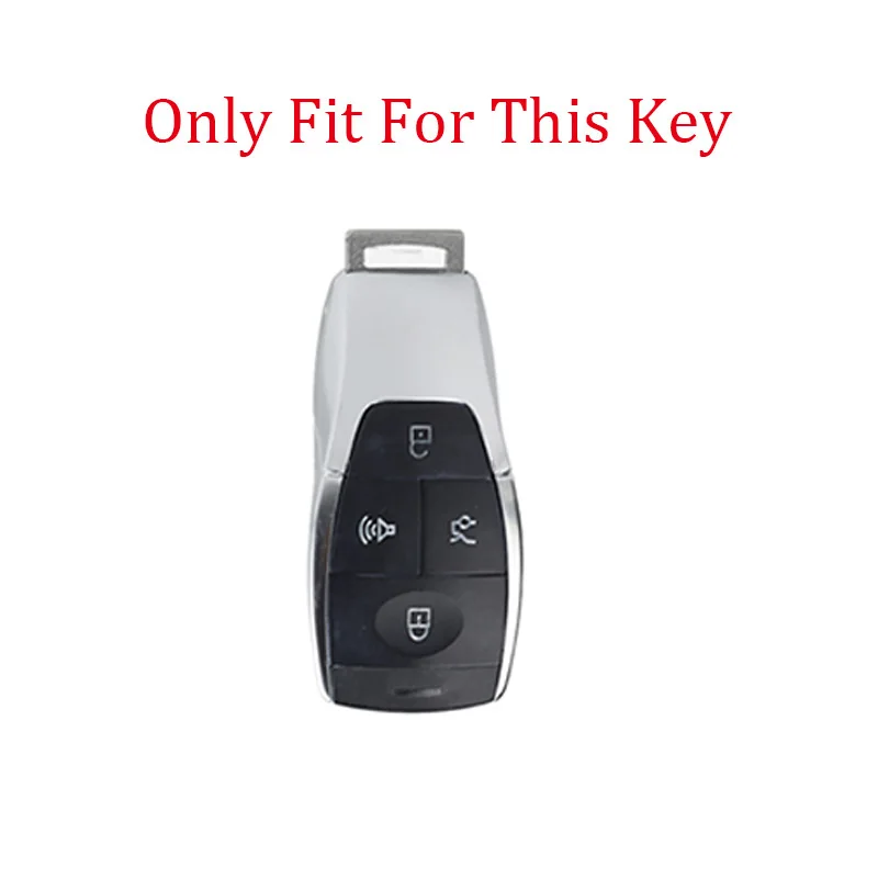 New Car Remote Key Case Cover Protect Shell Bag For BAIC X7 BJ40 Senova D50 D70 X55 X65 EU5 EU7 Keychain Auto Accessories