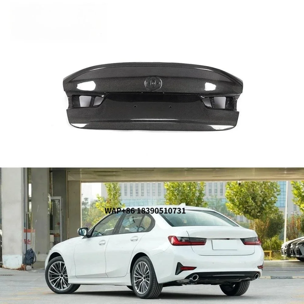 

For 3 Series G20 Carbon Fiber Rear Trunk Boot Tail Lid Cover 318i 320i 330i 330e M340i 20-23