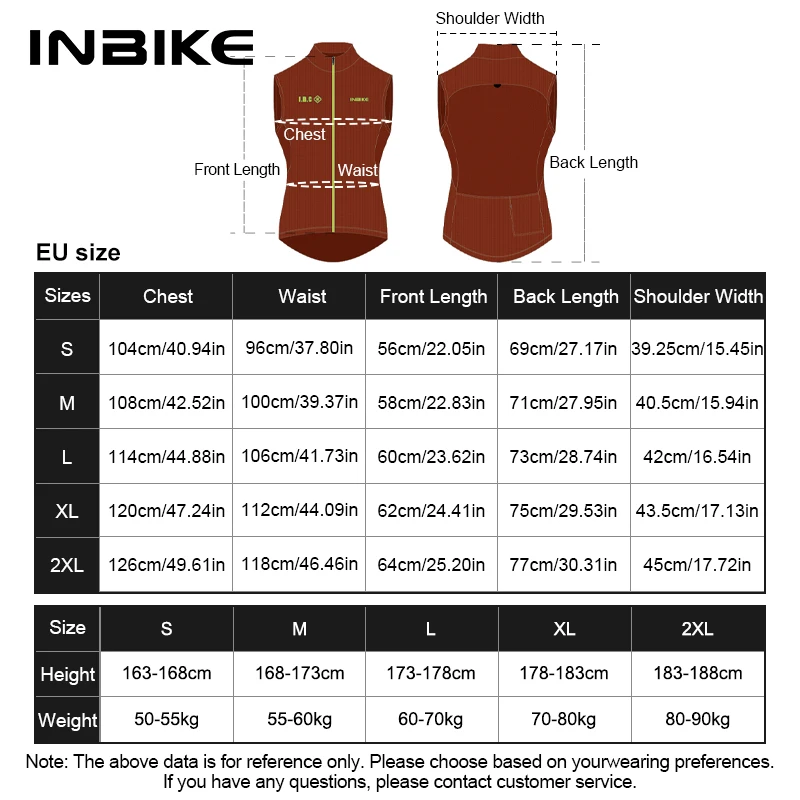 INBIKE الخريف الرجال الدراجات سترة خفيفة الوزن المحمولة يندبروف و Coldproof تنفس دراجة سترة كامل البريدي الدراجات #6