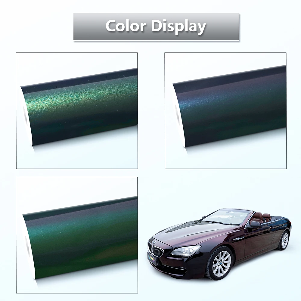 Factory Super Chameleon Series PVC Material Stickers Waterproof Car Wrap Vinyl Film