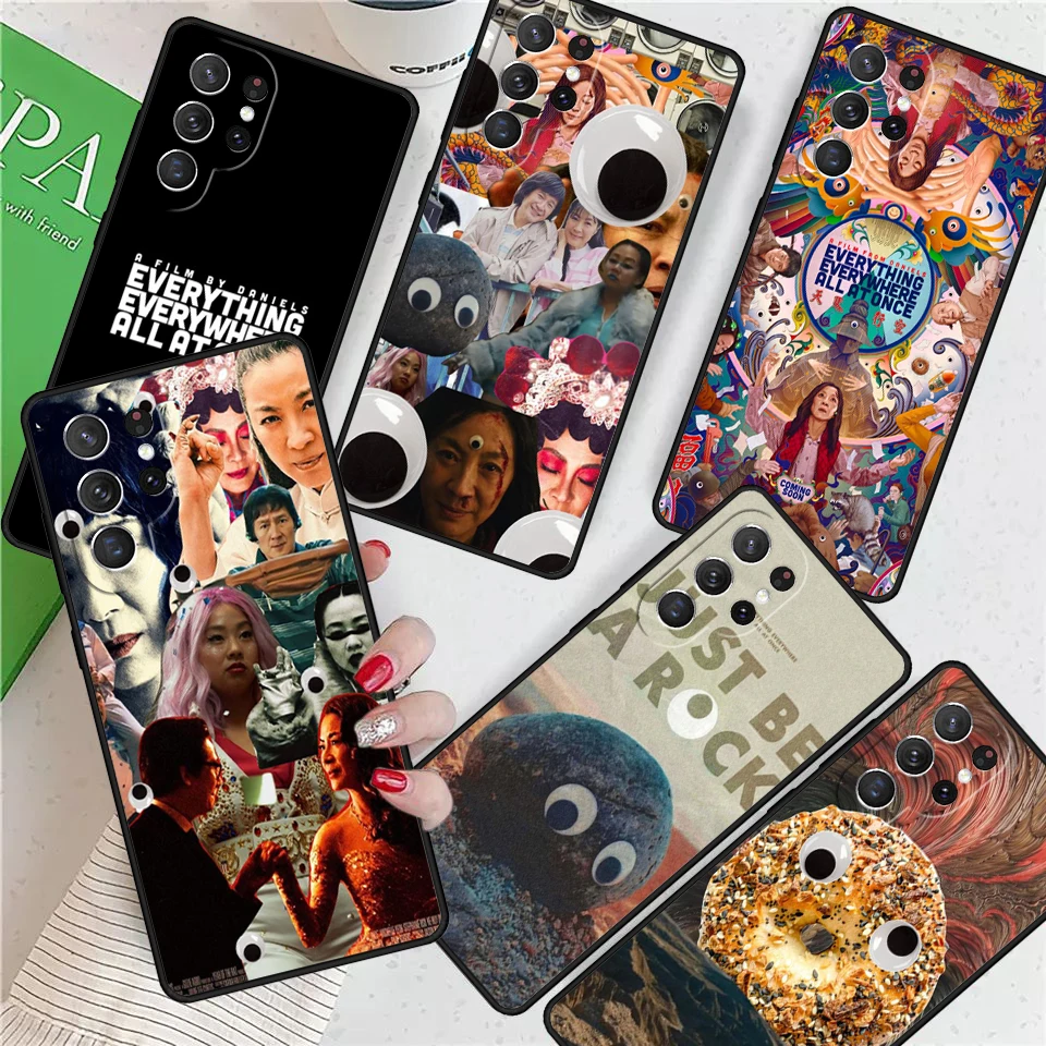 Everything Everywhere All at Once For Samsung Galaxy S24 Ultra S21 S22 S8 S9 S10E Note 10 20 Plus FE S23 Phone case Cover Coque