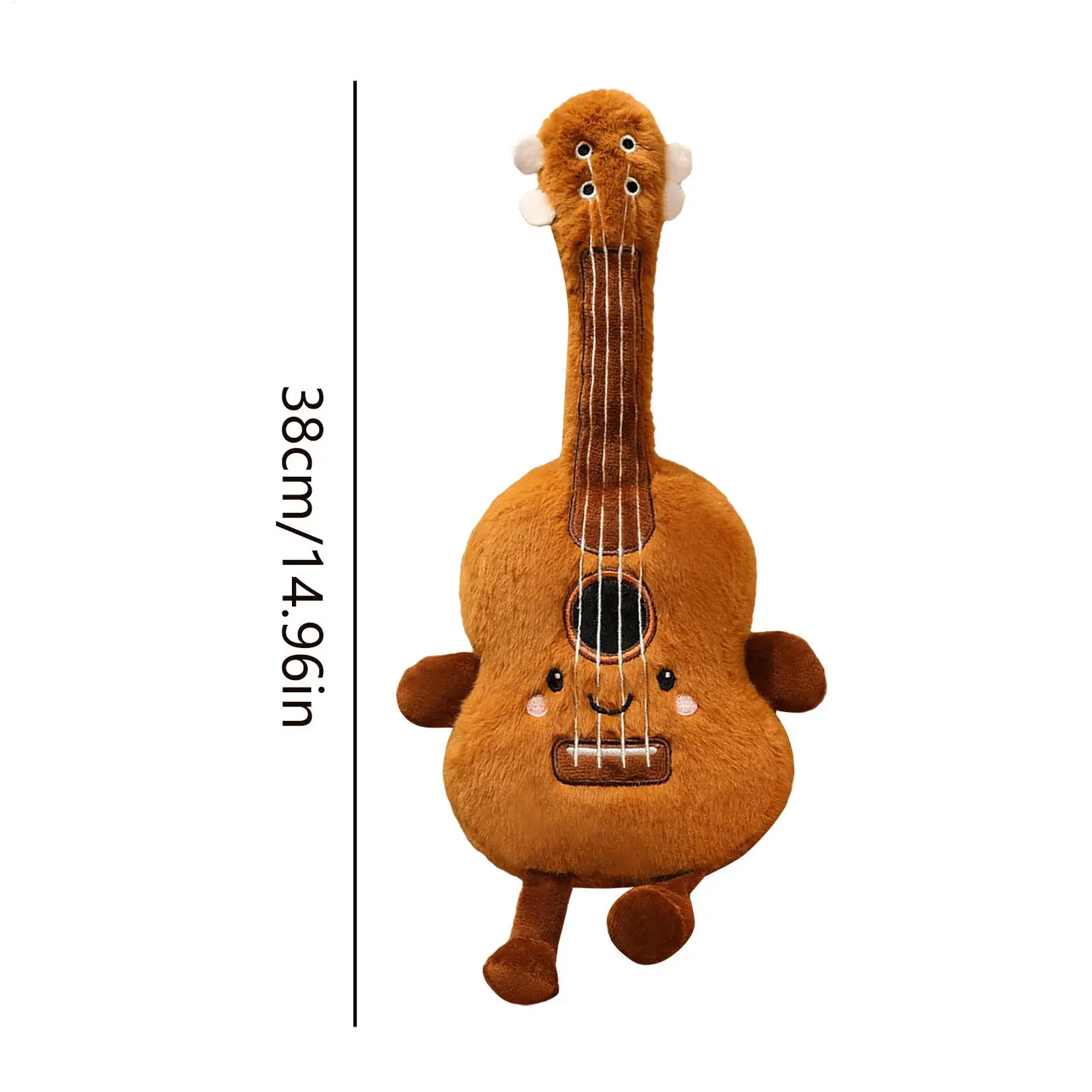 Plüsch Gitarre Instrument Stofftier Nette Gefüllte Gitarre Musikinstrument Kissen Realistische Plüsch Modell Hause Dekoration Für