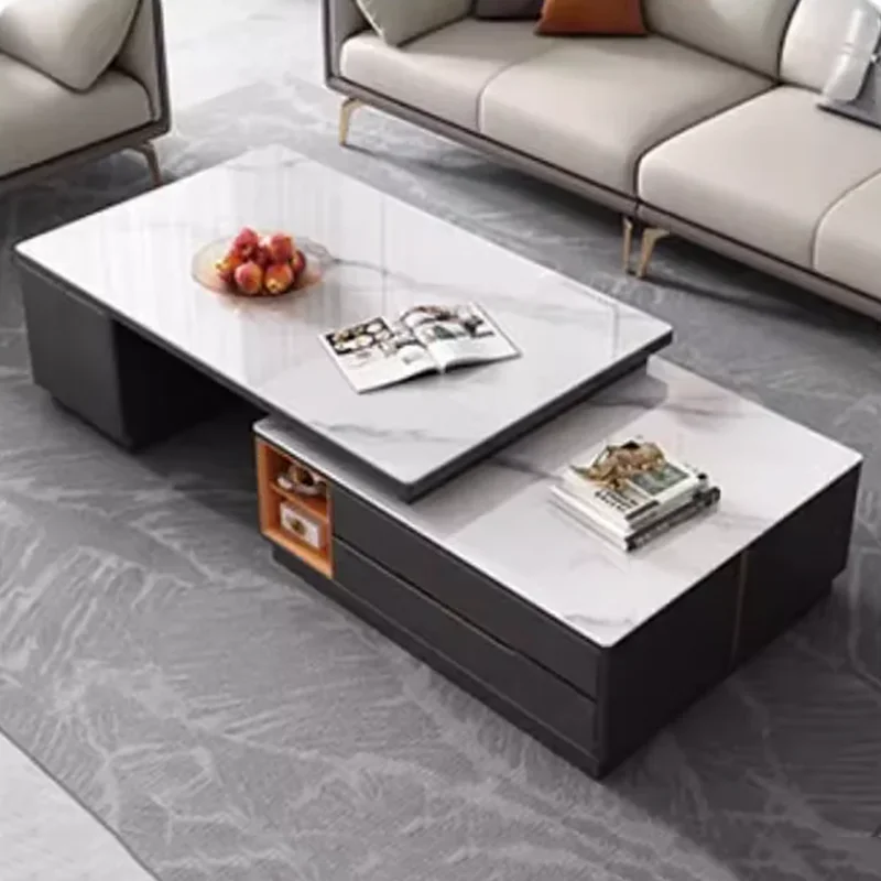 ii-Luxury Living Room Coffee Table Modern Designer Aesthetic Italy Unique Home Writing Coffee Table Mesa Auxiliar Home Furniture