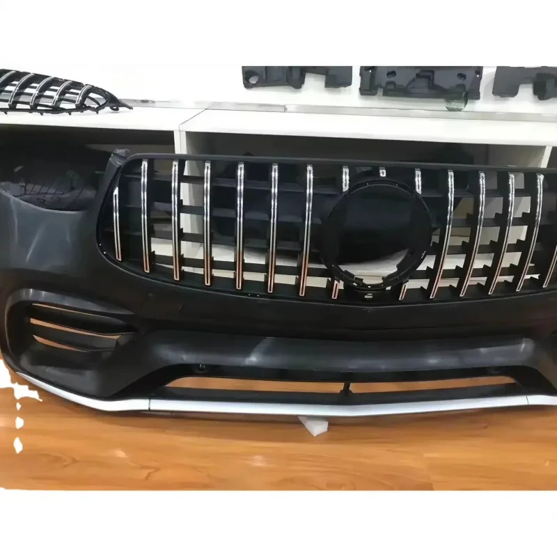 

Front Bumper Suitable for 2020-2021 Mercedes GLC AMG 63S Coupe High Performance Plastic Body Kit A2538853505