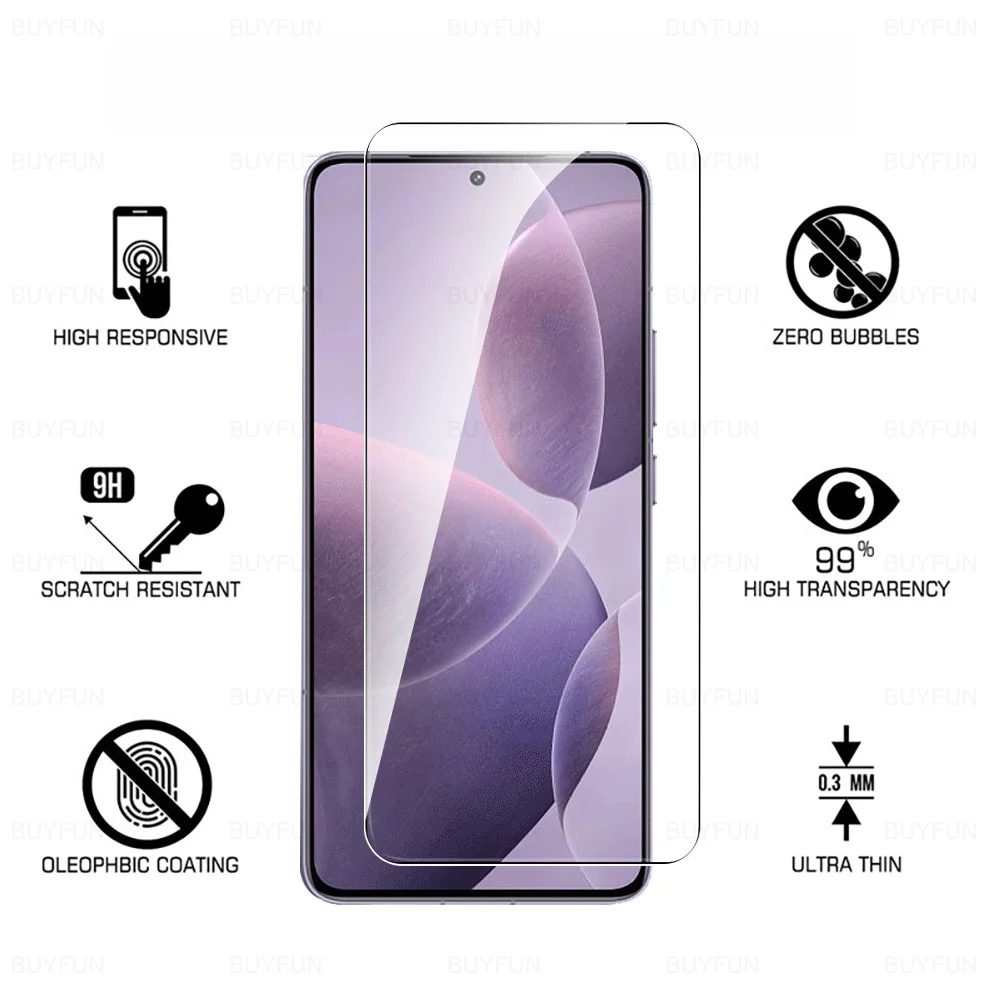 9H Glass Lens Film For Xiaomi Poco F6 Pro Screen Protector PocoF6 PocoF6Pro Pocophone Little F6Pro Poko F 6 6F 5G Tempered Glass