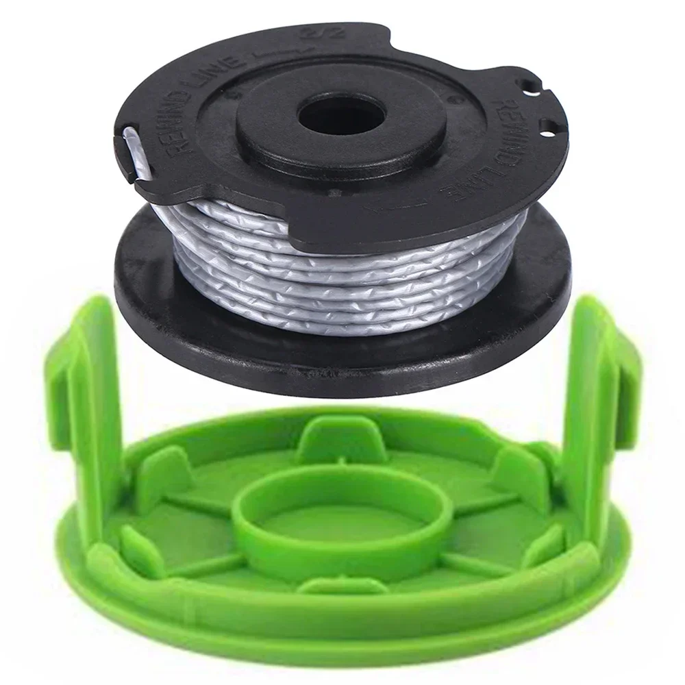 Robust Replacement Line Spool & Cover Cap Set Compatible With For Greenworks 21287 Trimmer Performance Features