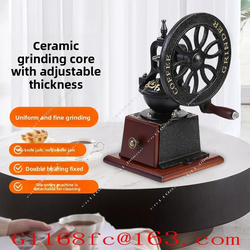 Hand Cranked Pepper Ferris Wheel Grinder, Coffee Grinder