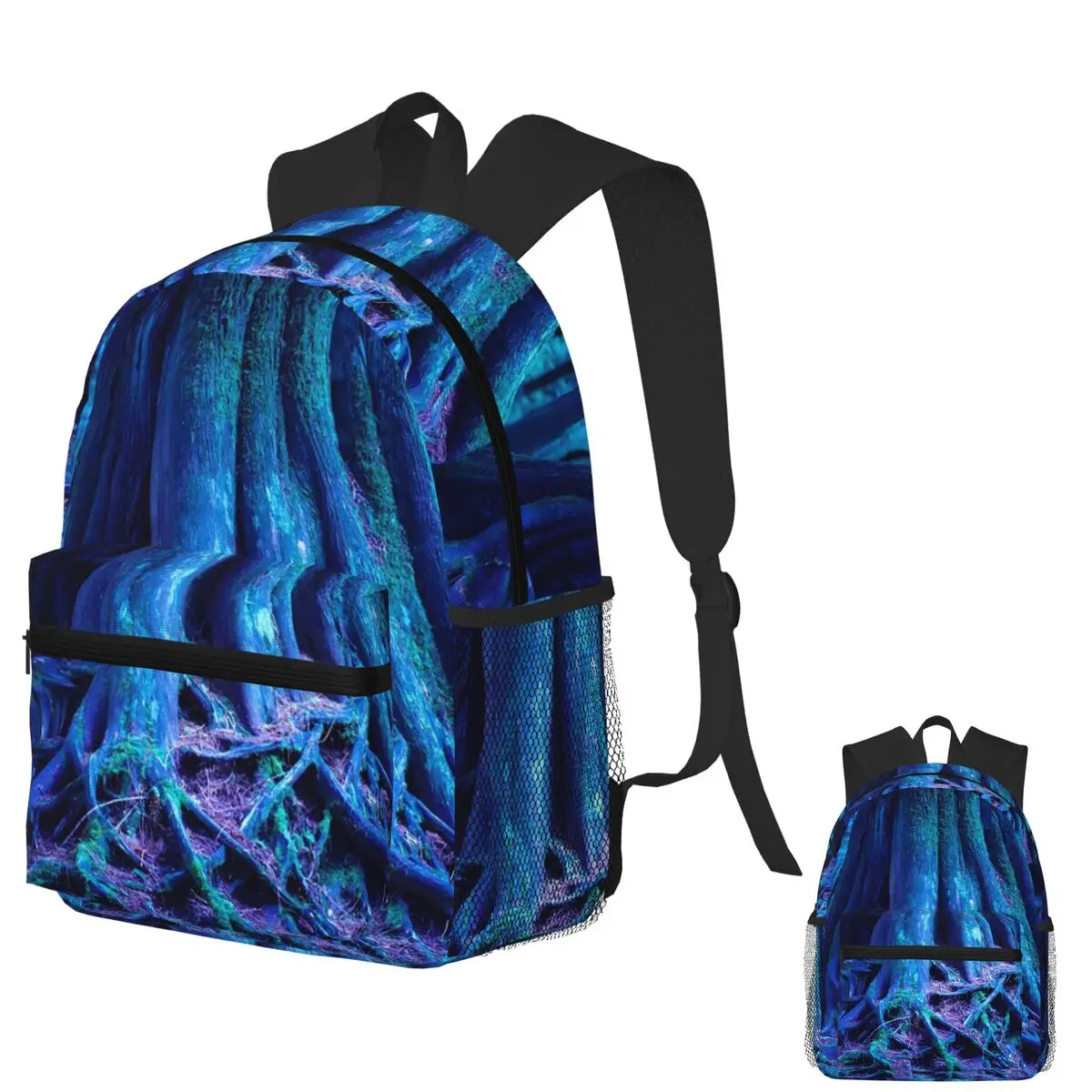 

Tree Roots Student Backpack School Bag Hiking Travel Daypack for Boys Girls Bookbag Shoulder Bags