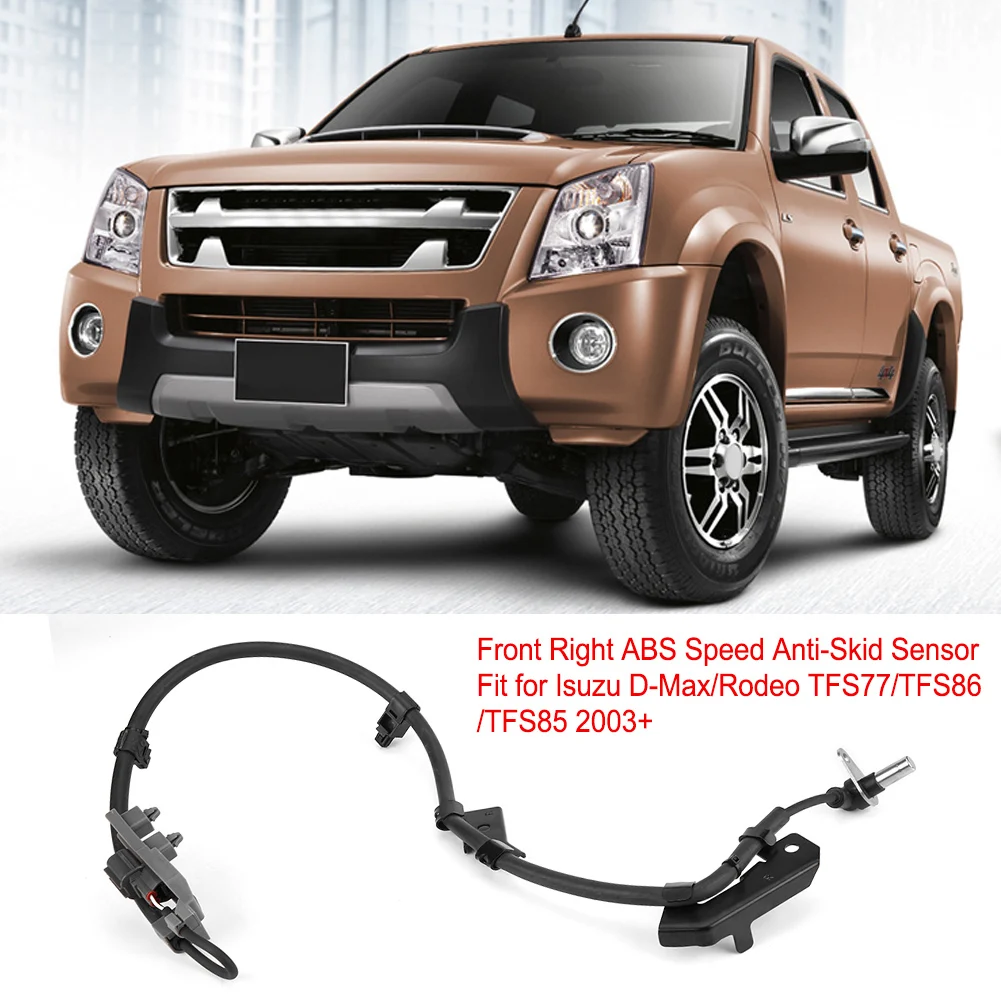 ABS Anti Skid Sensor para Isuzu, Sensor de velocidade ABS, Frente Direita, TFS77, TFS86, TFS85, 2003 +, 897387989