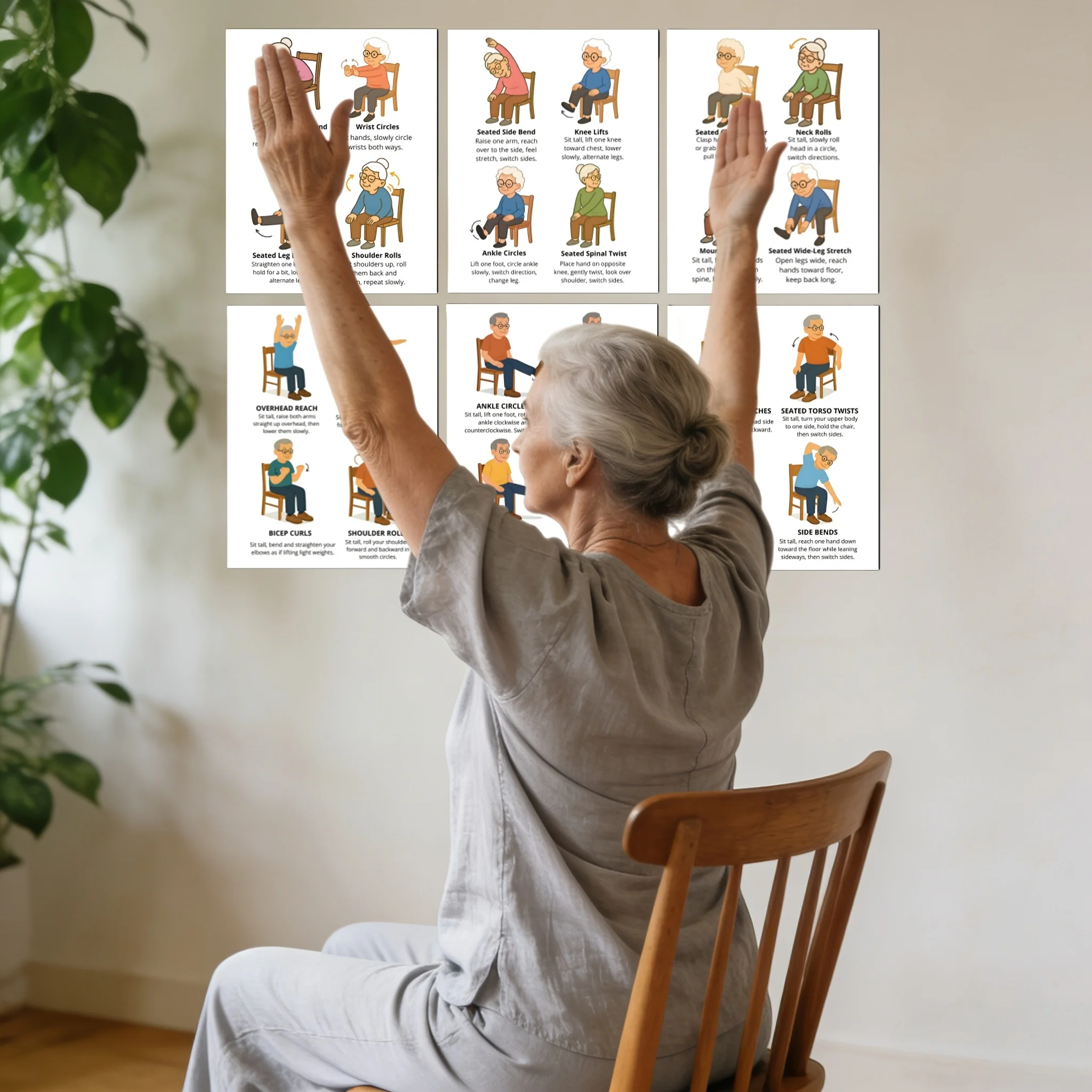 Chair Yoga Exercise Workout Sh - Home Gym Guide 评论和价格