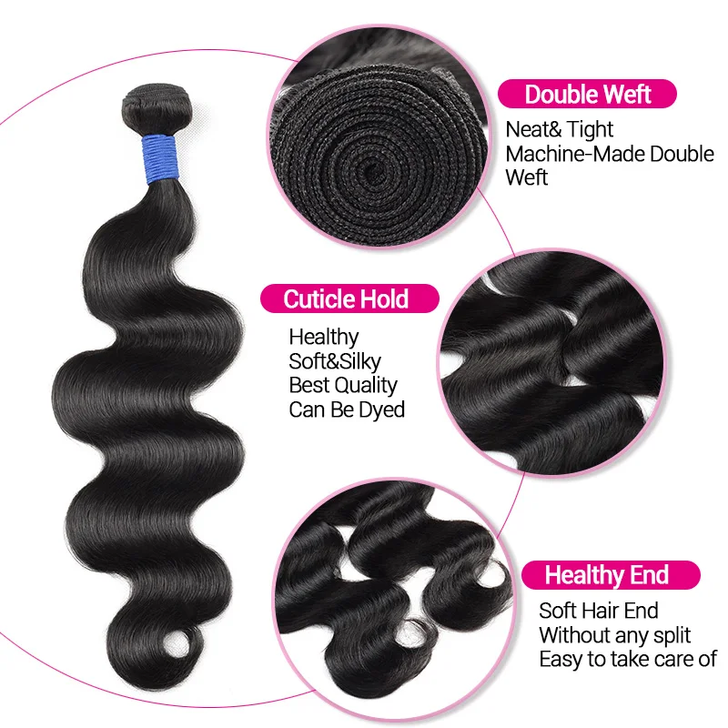 Orientfashion body wave human hair wigs Human Hair Bundles Vietnamese Body Wave Hair Extensions 100% Unprocessed Virgin Hair Bod