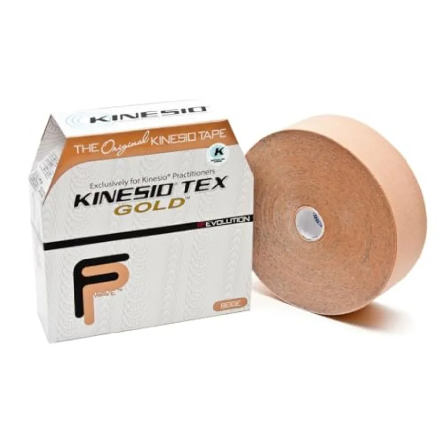 

Кинезио тейп эластичный терапевтический спортивный Tex Gold FP - рулон (оптом) - бежевый, 2 дюйма x 103 фута