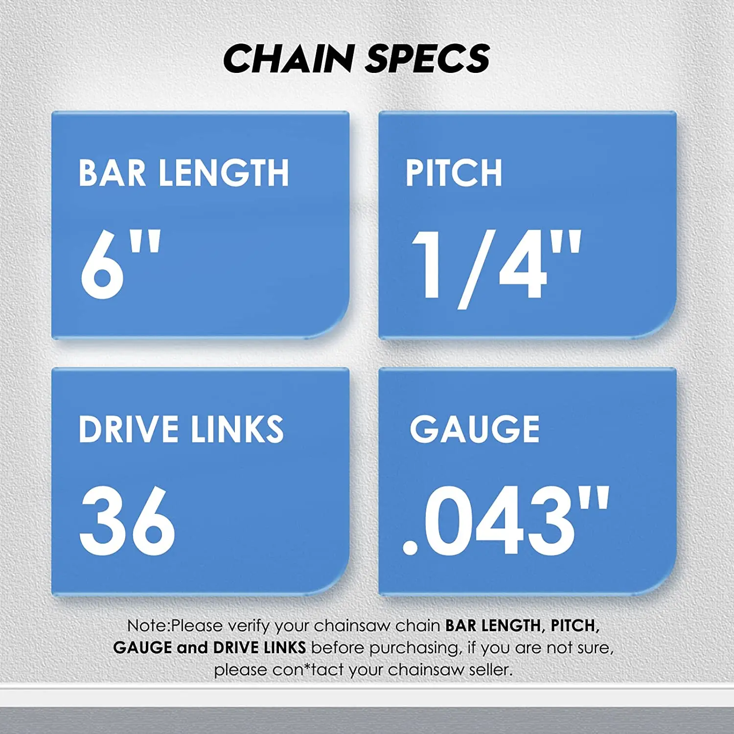 SEESII Seesii 8-inch Chainsaw Chains 6 Inch 4 Inch Electric Chainsaws Accessory Replacement For Logging Pruning Garden Tool