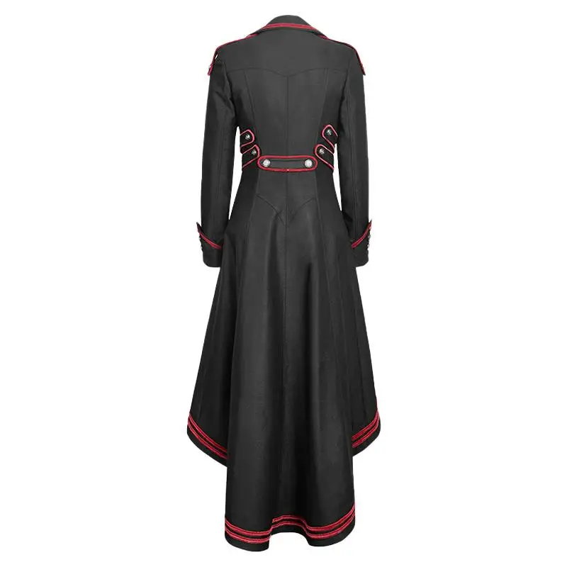 Große Größe mittelalterliche Gothic Retro Damen Mantel Smoking Ebay grenzüberschreitende ethnische Bühnenkostüm Herbst Faion Damenbekleidung