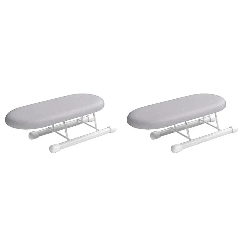 Y42A-2X Folding Ironing Board Home Travel Cuffs Detachable Portable Sleeve Neckline Cuffs Mini Washable Protective Non-Slip-B