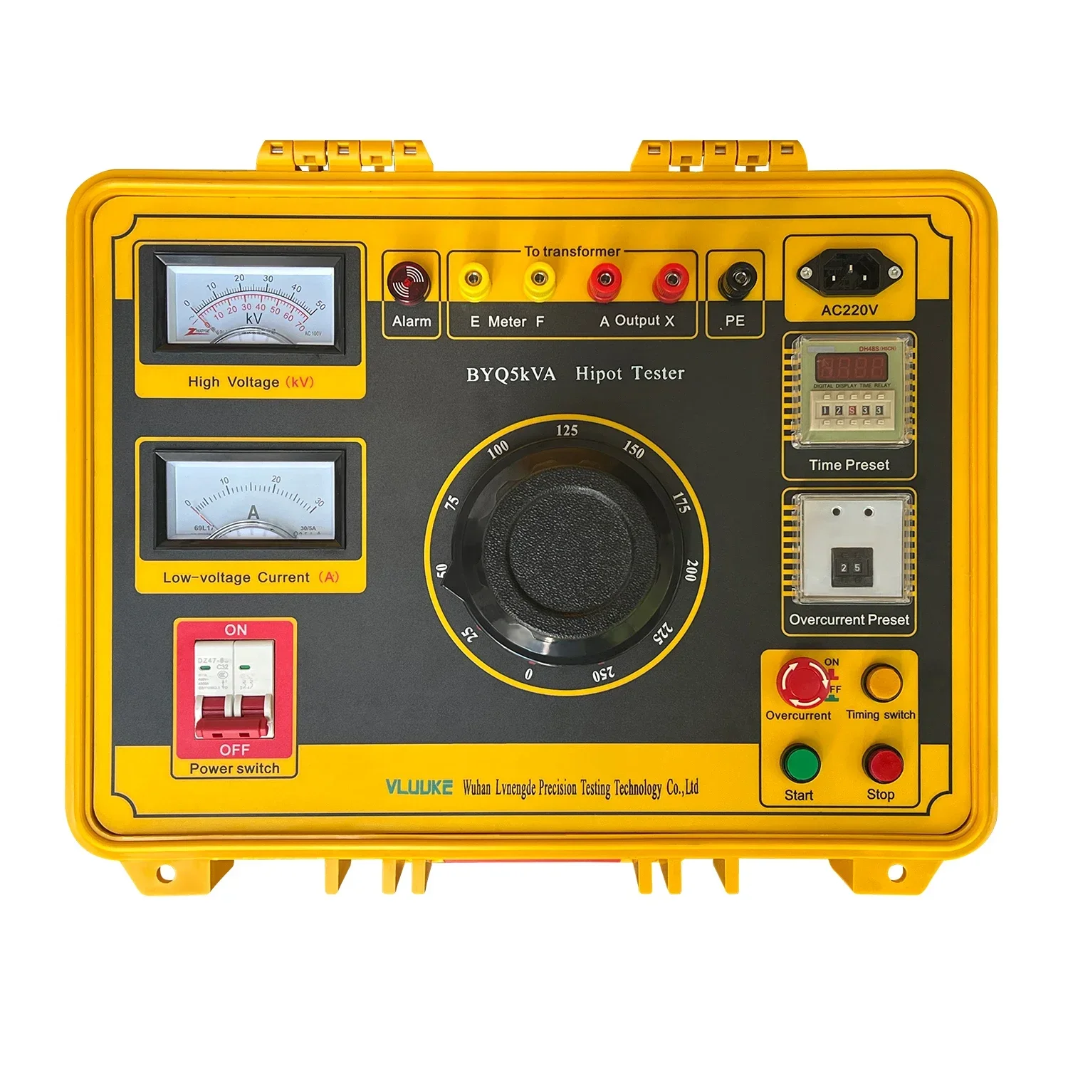 Ultra Light 50kV/5kVA AC/DC Hipot Test Equipment (Dry Type) Test Transformer