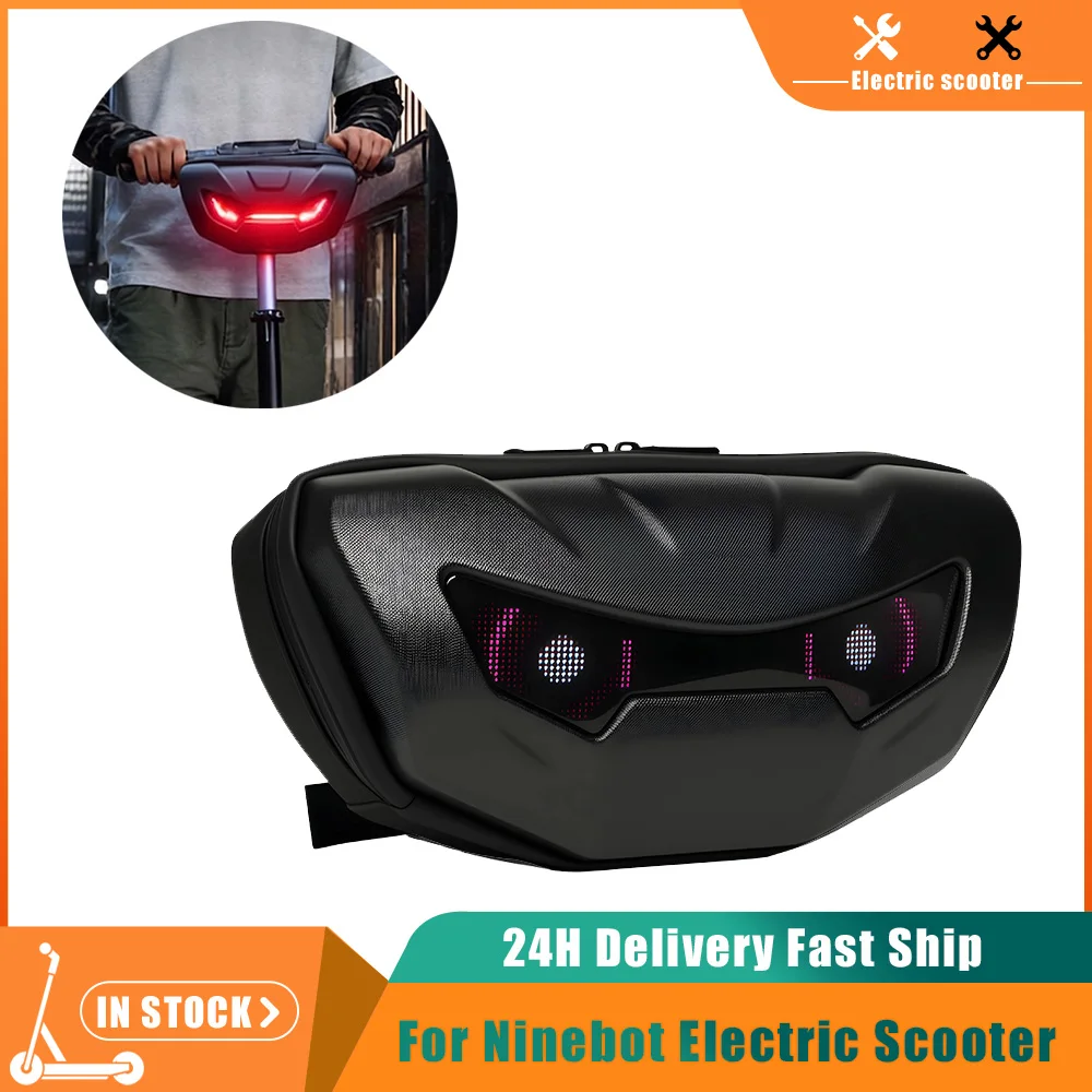 LED Smart Display Brusttasche Scooter-Aufbewahrungstasche für Kukirin G2 G3 G4 für Ninebot ZT3 G2 G3 E2 E2 Plus E3 E3Pro F2 F3 F3 Pro