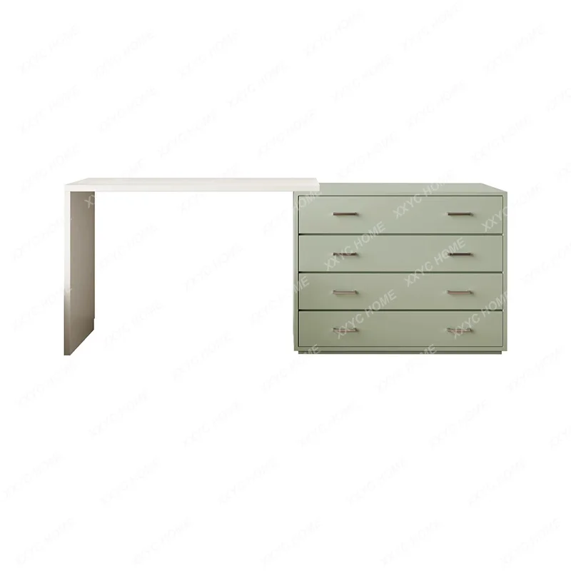 XX  Aesthetic Elegant Vanity Table  Space Saving Creative Storage Dressers Luxury  Make Up Table Living Room Furniture
