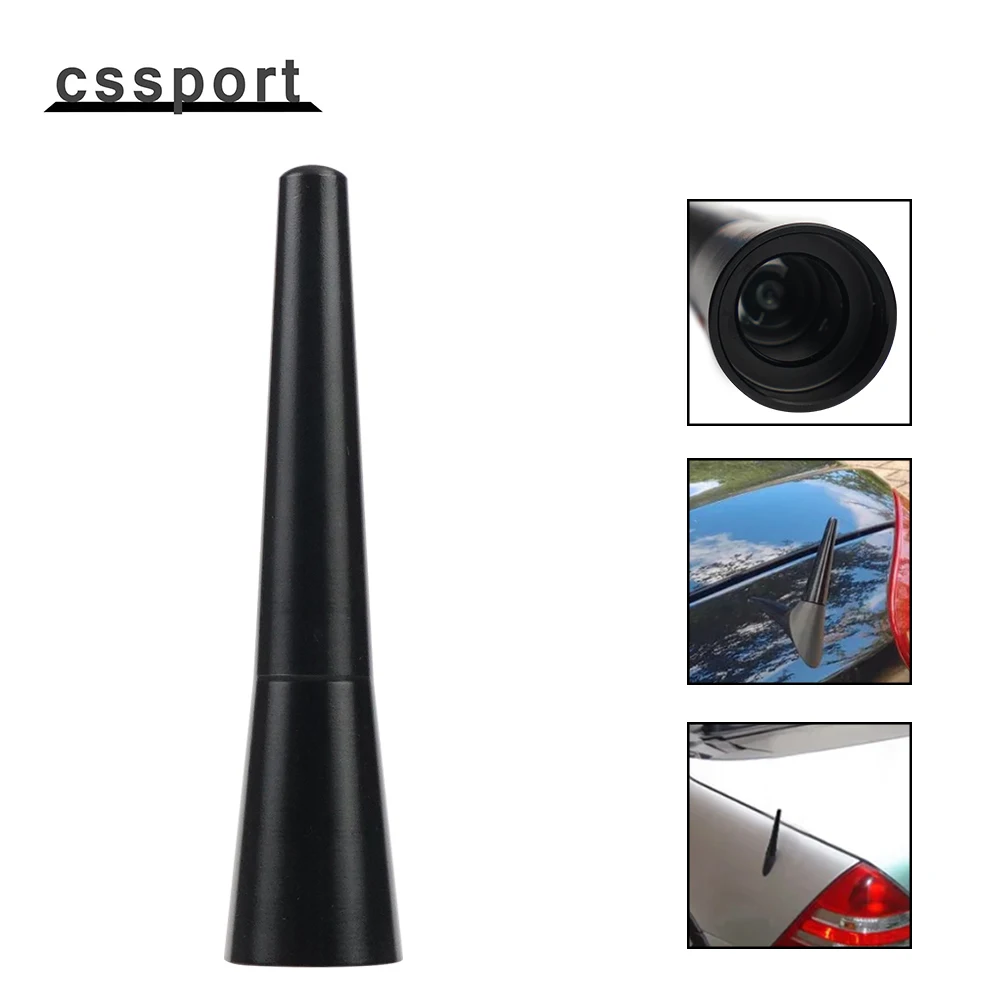 Car Antenna For Mercedes R171 SLK SL 200 230 280 300 320 350 500 Short Mast Antenna Black AS decoration