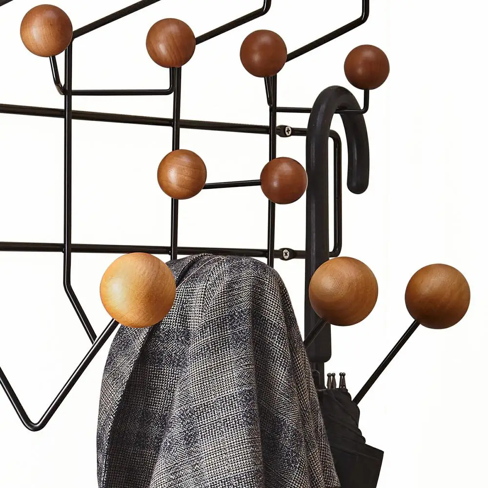 

Настенная вешалка для шляп, вешалка Hang It All, массив дерева