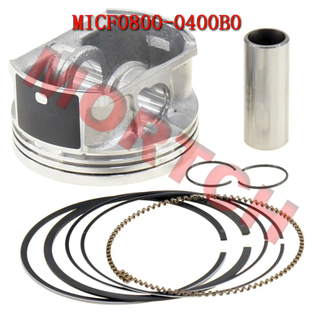 Zestaw tłoka 0800-0400B0-0001 0800-0400B0-0002 do CFMoto 800cc ATV UTV SSV CF400 500 800 UForce 800 ZForce 800 Trail CForce 520