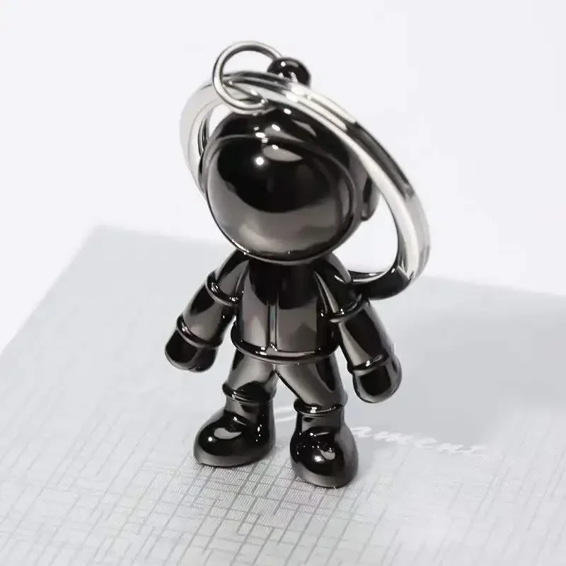 Modischer 3D-Astronaut Weltraum-Roboter Raumfahrer Schlüsselanhänger aus Legierung, Schmuck für Ehemann, Sohn, Männer, Freunde, Geschenke