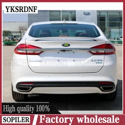 For Ford Mondeo/Fusion 2013 2014 2015 2016 2017 Car Decoration ABS Plastic Paint Painting Color Rear Trunk Spoiler