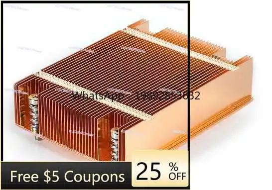 

All copper soaking plate, server radiator T318