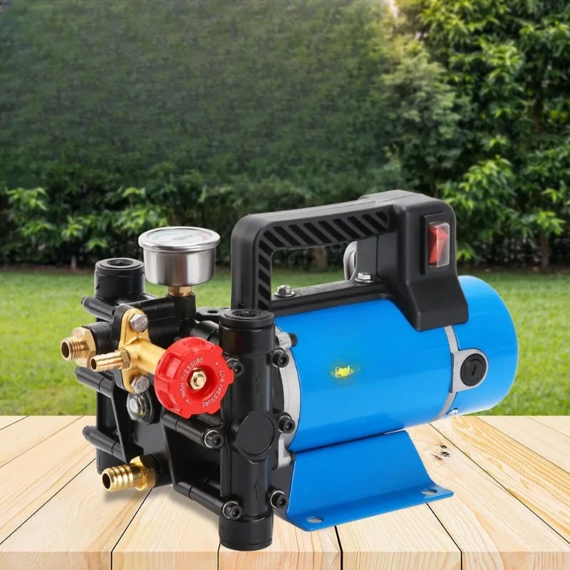 Portable high pressure plunger pump Electric sprayer Double cylinder high pressure fruit tree spraying pump