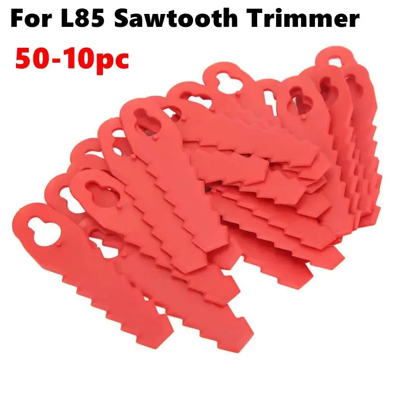 

10/50 шт., запасные Пластиковые лезвия для газонокосилки