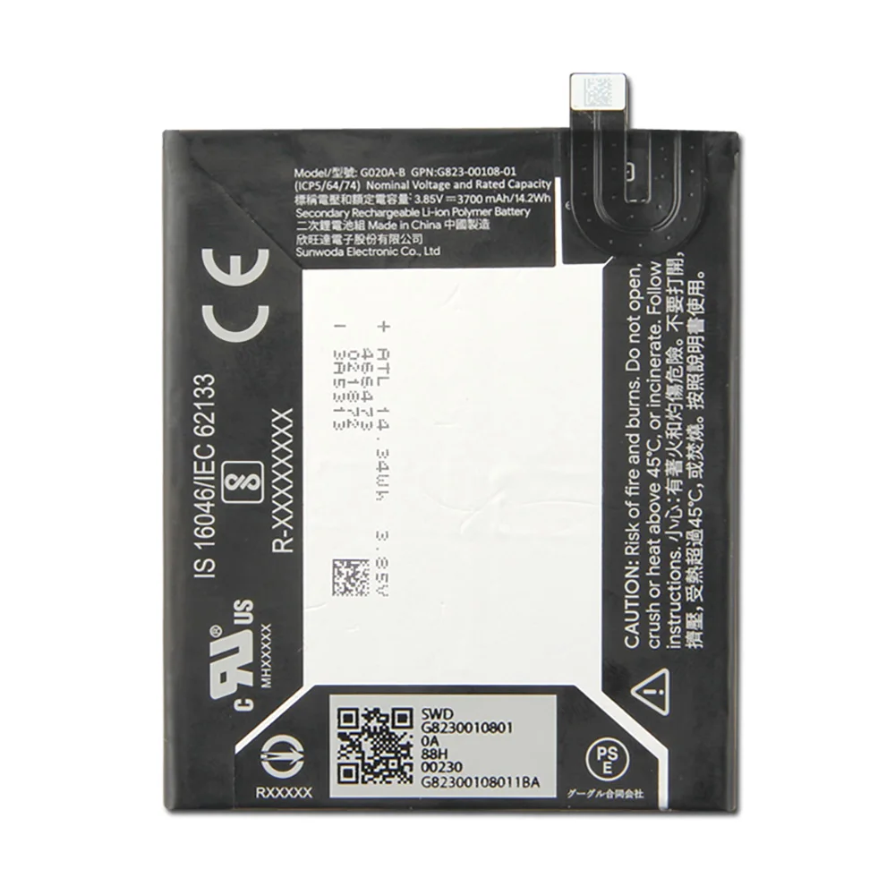 NEW Replacement Battery G020A-B For Google pixel 3A XL Phone Batteries 3700mAh