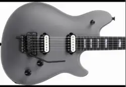 Stealth Gray matte finish wolf electric guitar  Ebony fretboard 22 frets white inlays High quality tremolo bridge black tuners