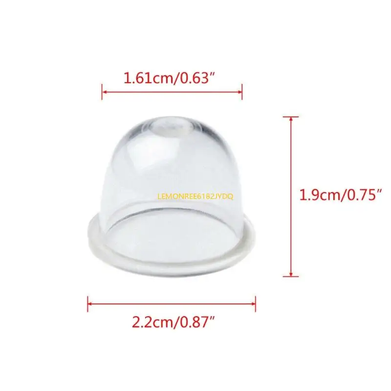 M7DF 10/100pcs прозрачные топливы насосы насосы карбюраторы масляных пузырьковых лампочек лампочки лампочки